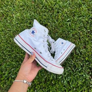 Converse White Classic High Top